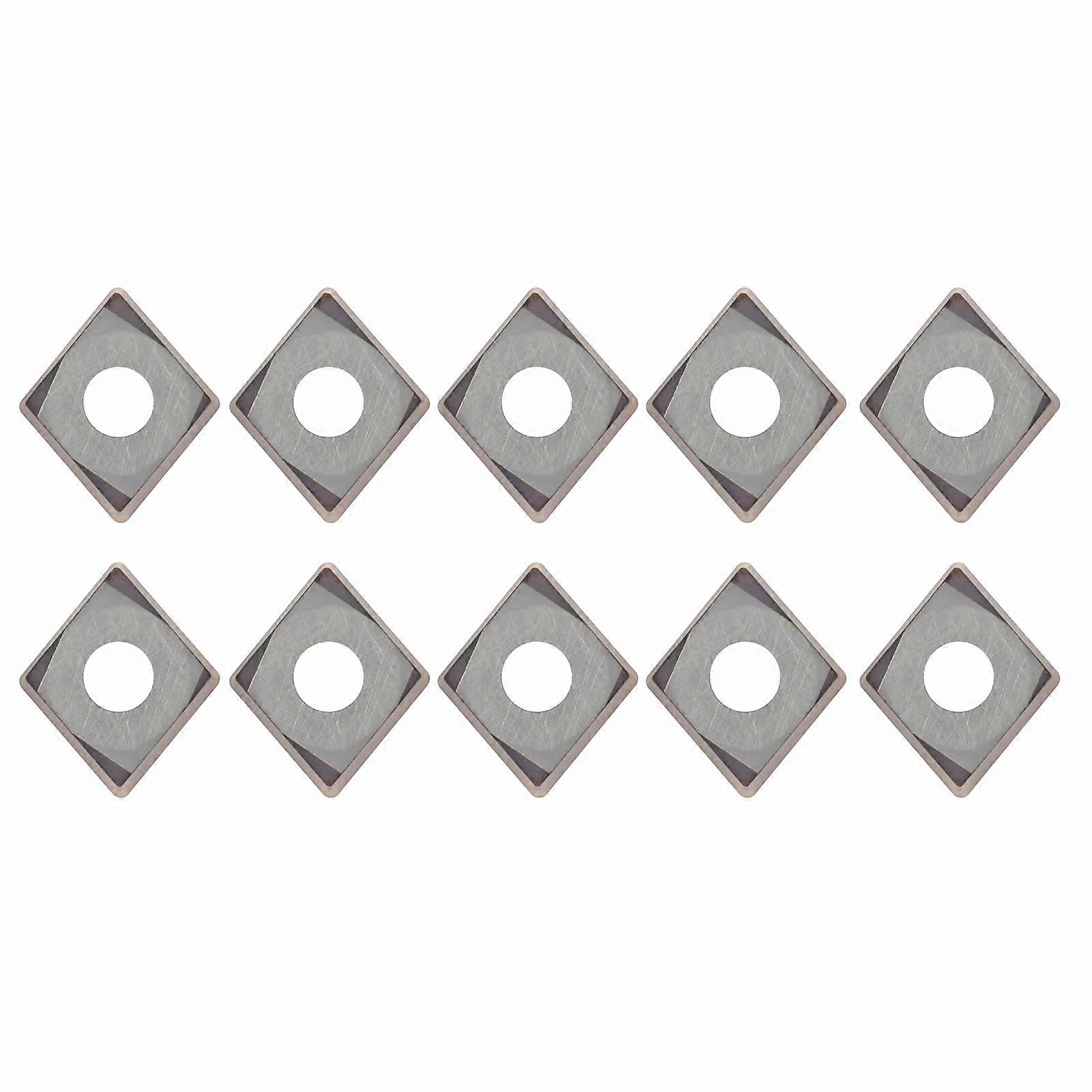 10Pcs CNC Lathe Turning Insert Indexable Solid Carbide Blade Cutting CCMT060204?6018