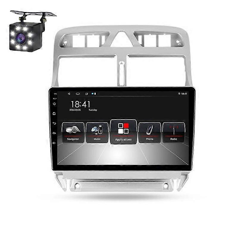 Android Radio For Peugeot 307 1 2001 - 2008 GPS Navigation Head Unit Dash Cam Carplay