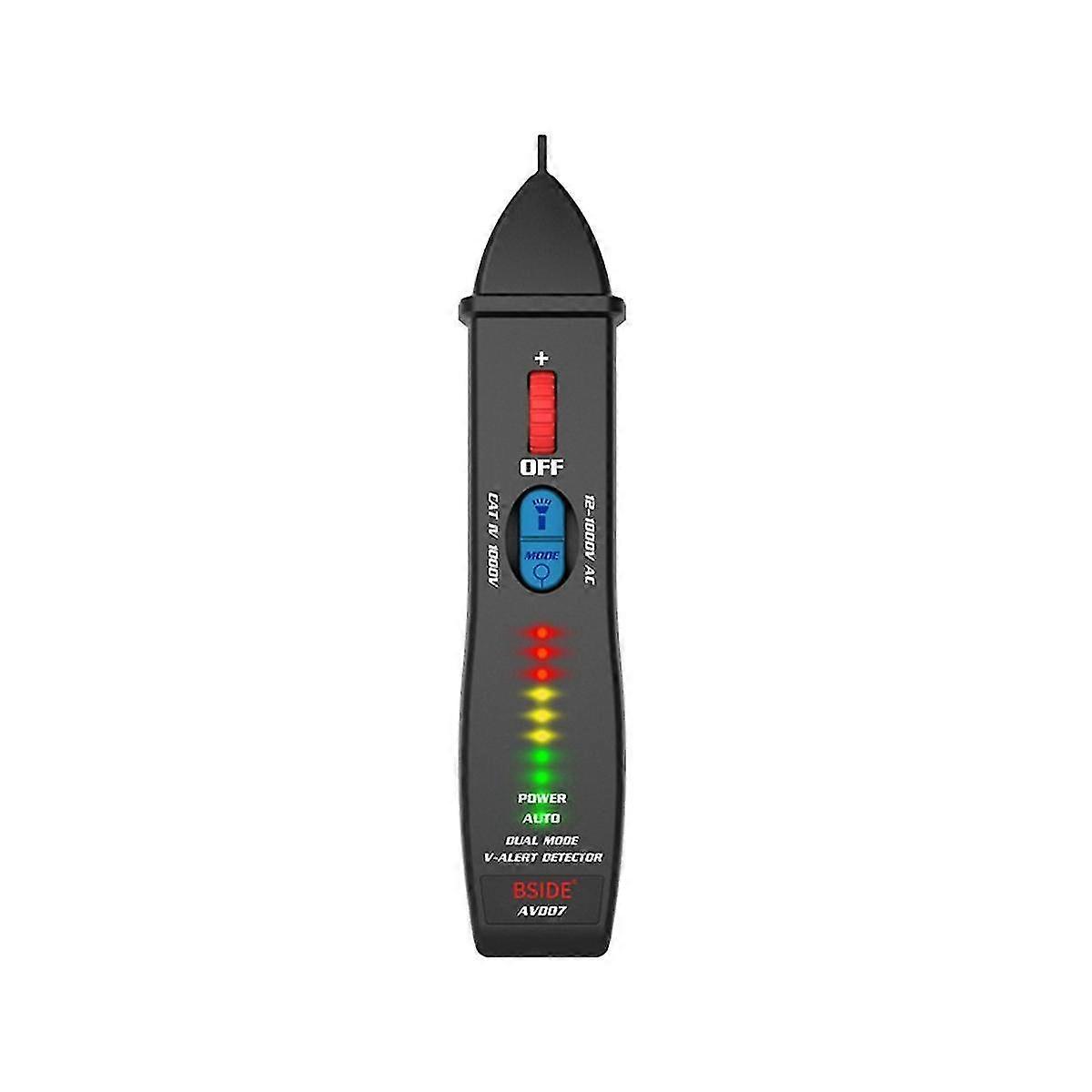 AVD07 Non-Contact Voltage Detector Smart Electric Pen Tester Live/Neutral Wire Distinction Continu