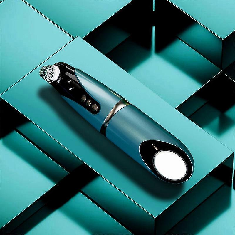 Electric blackhead acne facial cleansing pore beauty instrument blue