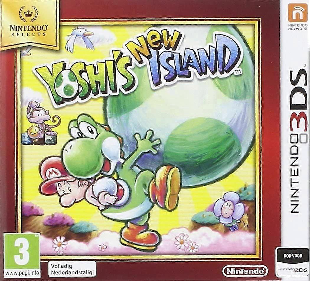Yoshi's New Island Selects Edition 3DS (Dutch Box - Multi Language In Game)