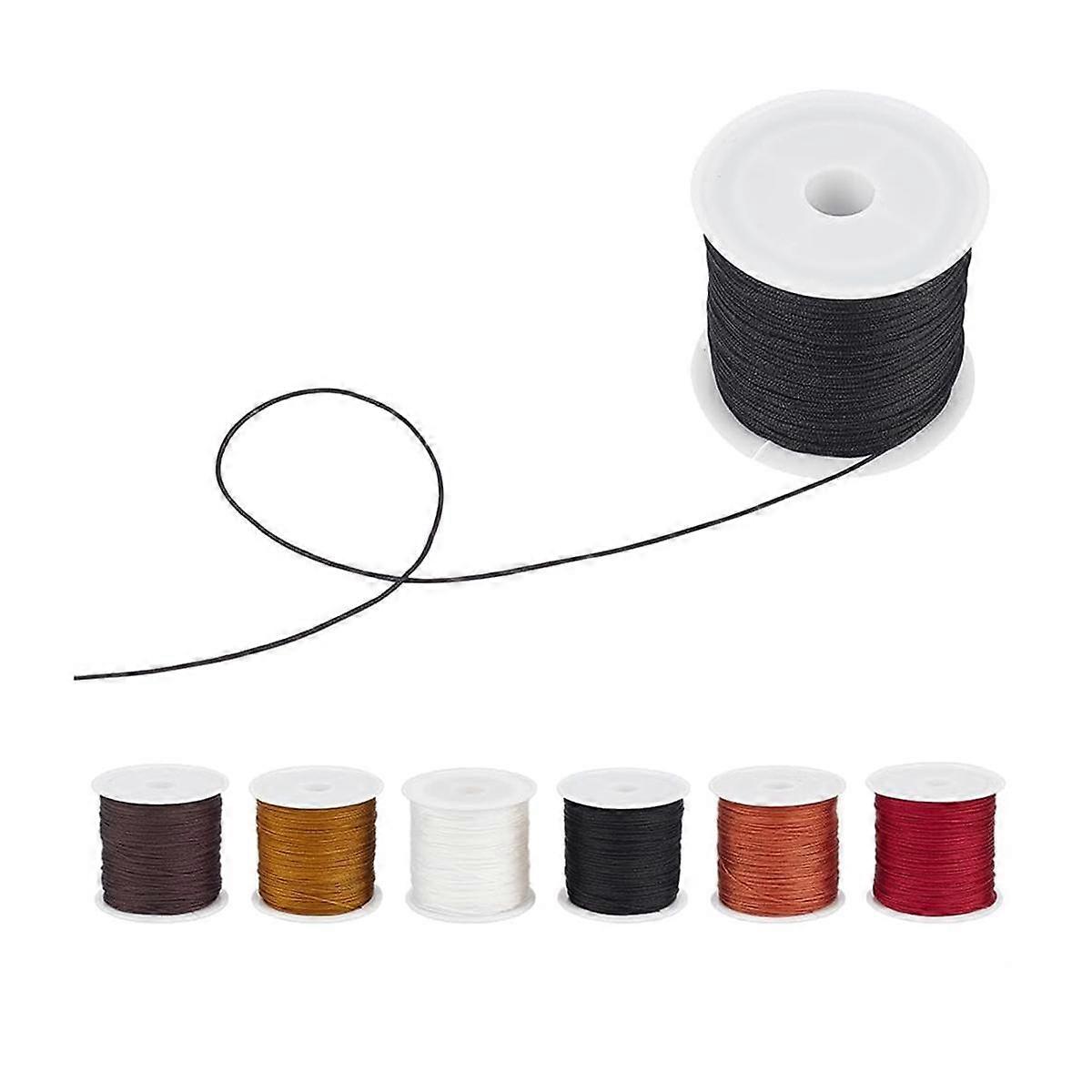 300 Yards Nylon String Cord, 0.8mm Beading Thread Knotting Nylon Cords Braided Lift Shade Cord Fo N