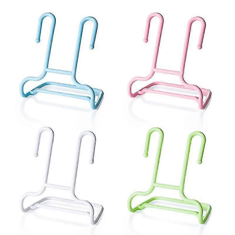 Yaju Multi-function Shoe Shelf Organizer Creative Shoes Drying Rack Stand Hanger.(multicolor)(4pcs)