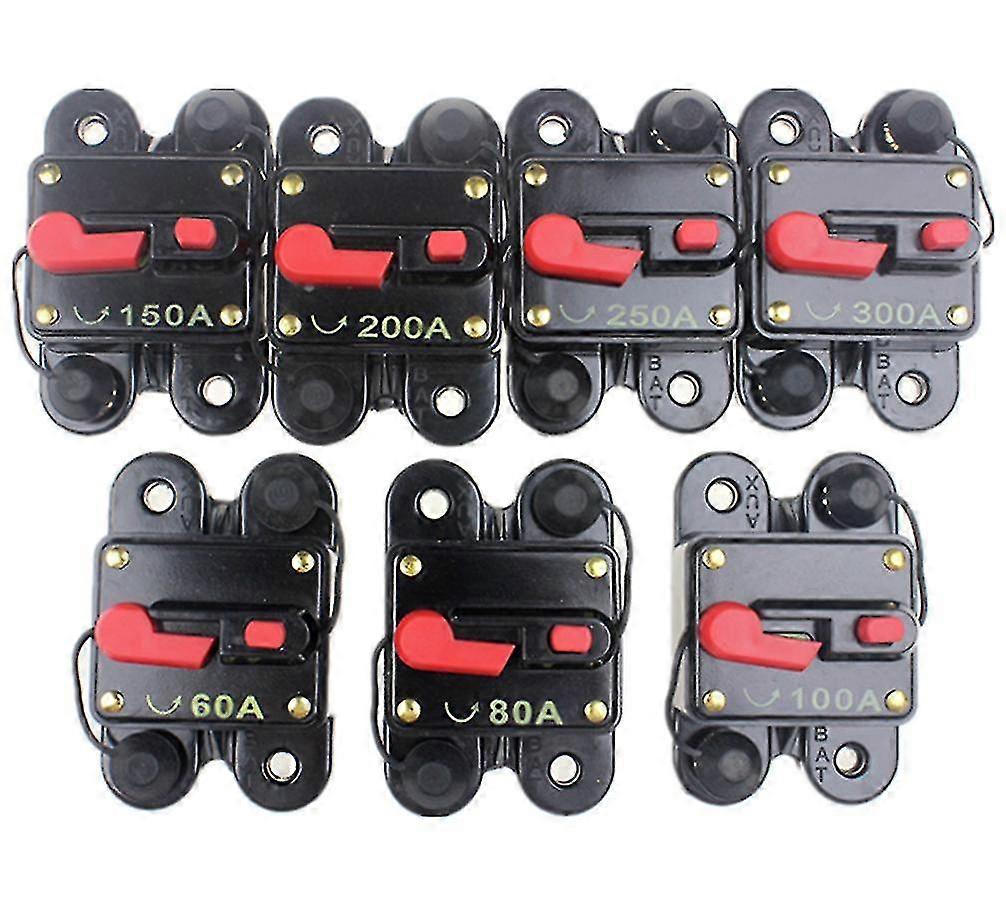 Car Fuse Holder Inverter Circuit Breaker Inline Protector 30a-200a--