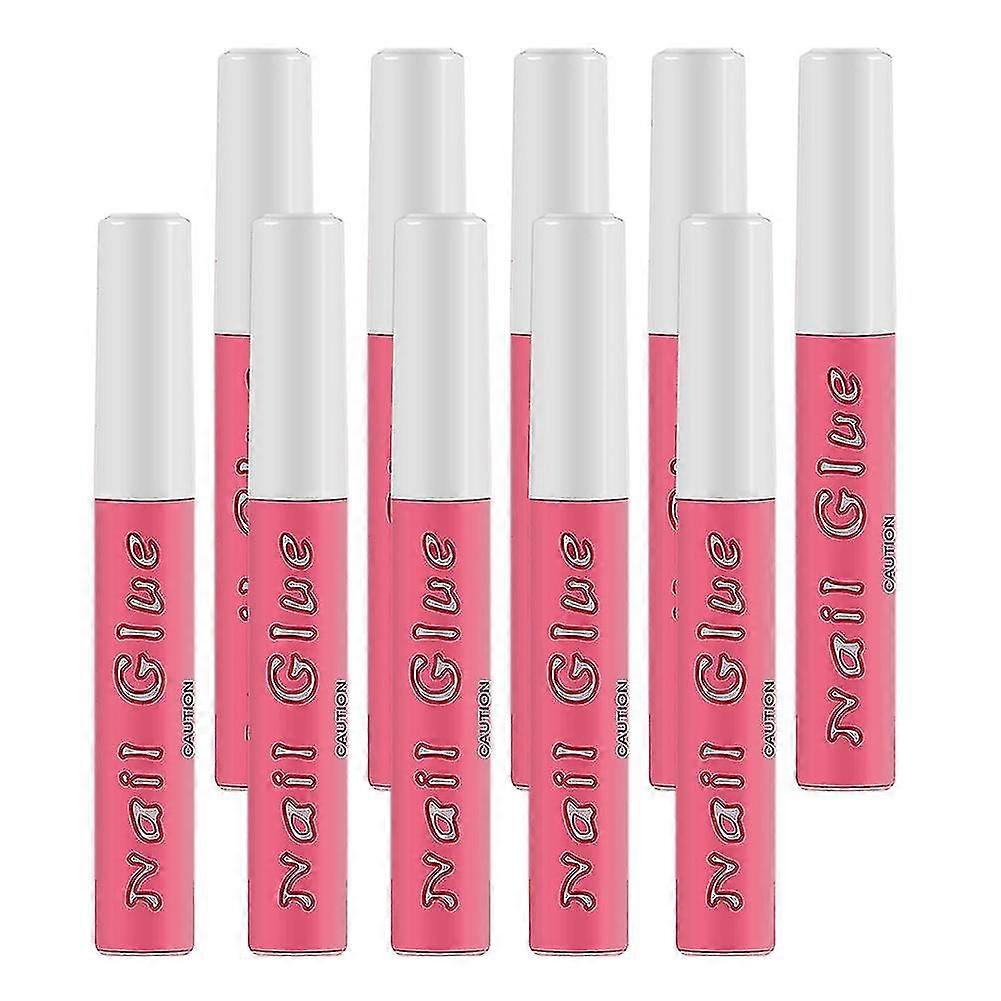 10pcs 2g Transparent Non-marking Adhesive Nail Glue False Tips Sticky Paste