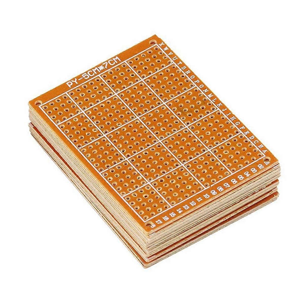 10Pcs PCB Prototype Kit, 432 Holes Universal Circuit Board for DIY Soldering and Electronic Project