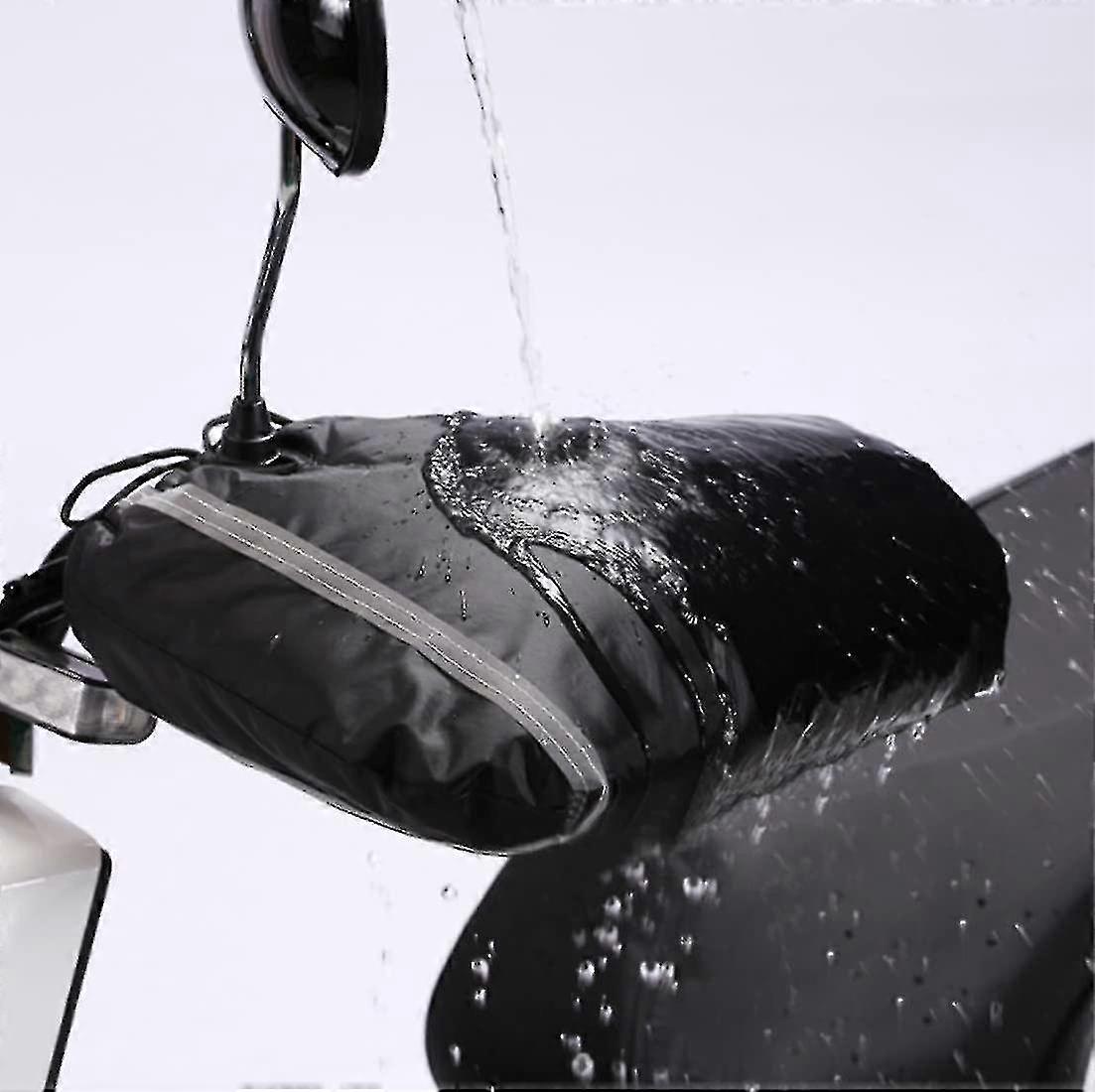 Motorcycle Grip Handlebar Muff Windproof Waterproof Warm Handlebar Gloves