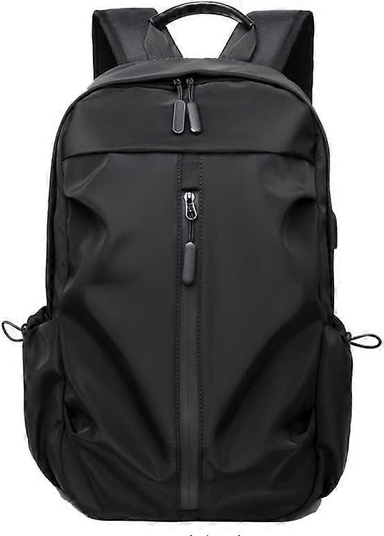 (Black) Waterproof Lightweight Backpack Backpack Men's Bag