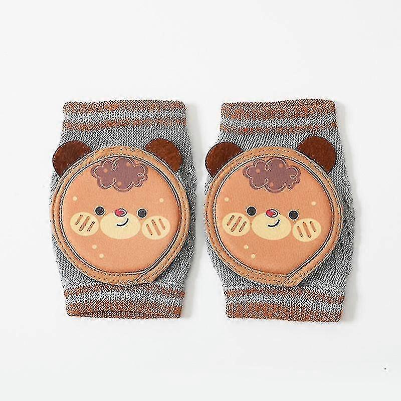 Baby Crawling Knee Pads Anti Slip Knee Protectors Infant Crawling Elbow Knee Sleeve Cotton Knee Pads Toddler Knee Protector Pads Sleeve For Crawling B