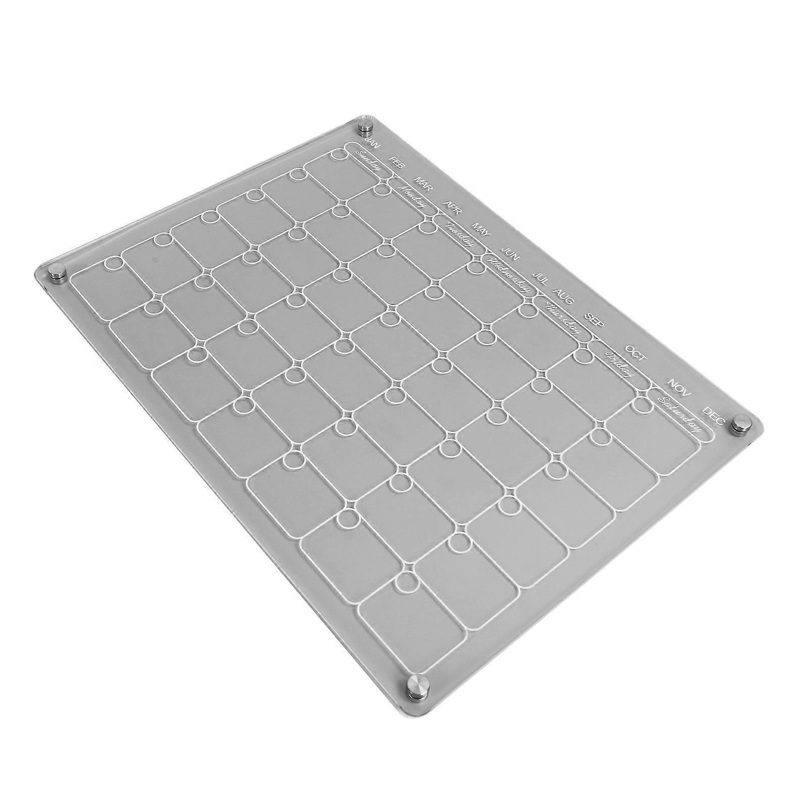 Magnetic Whiteboard With 6 Markers and Erase Refrigerator Dry Erase Board for Alzheimer Patients Form Board