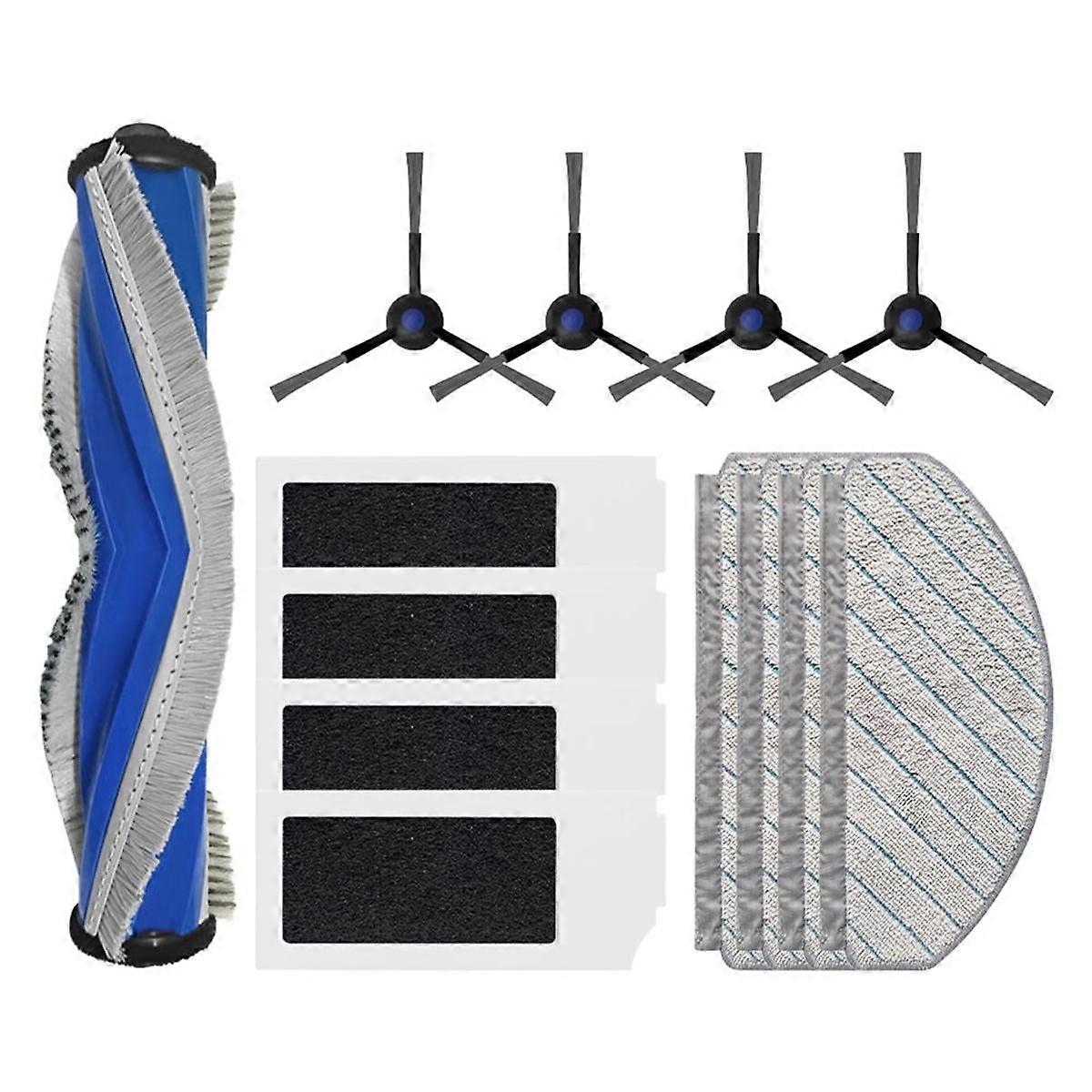 For C12 Replacement Main Side Brush HEPA Filter Mop Pads Spare Parts Accessories