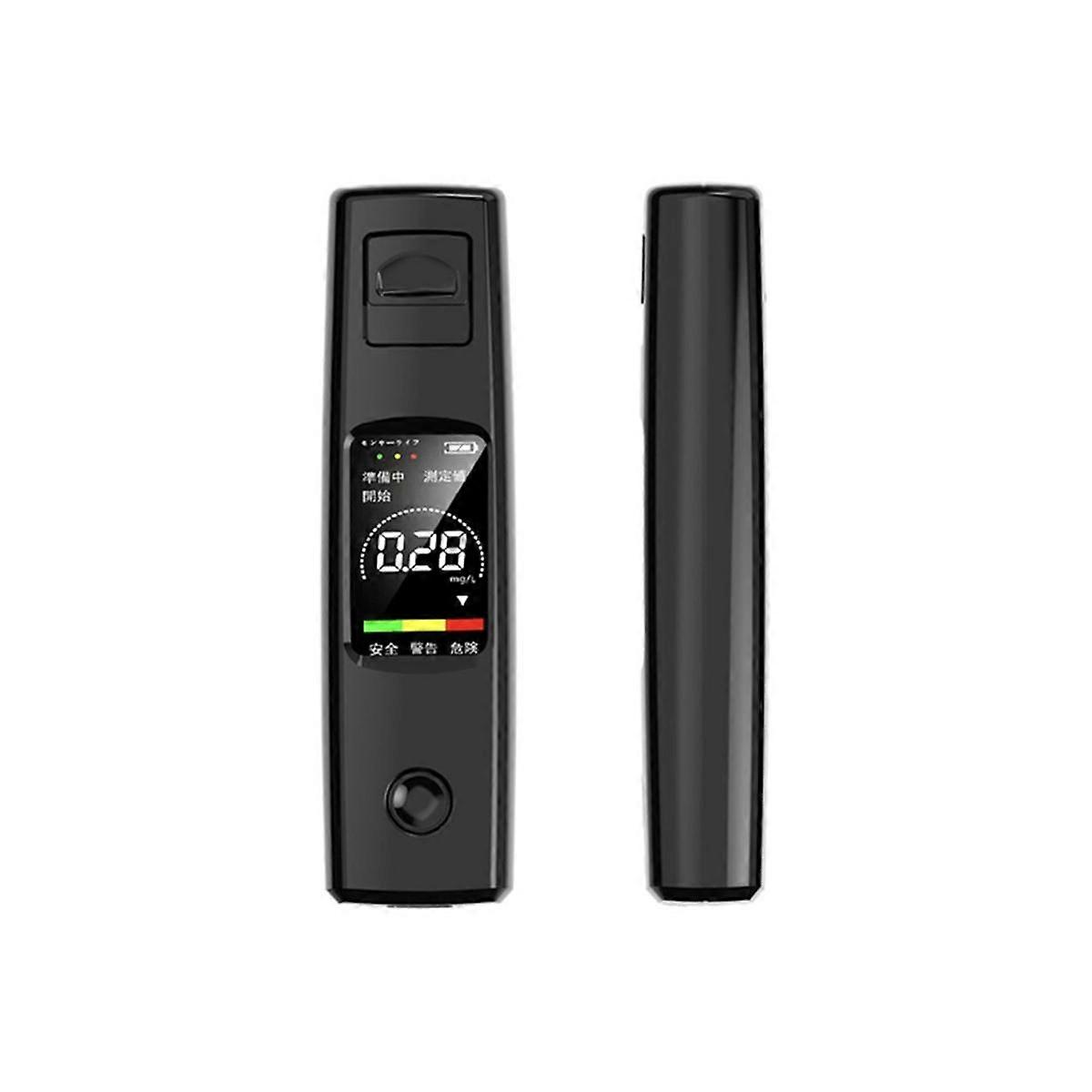 Alcohol Tester Professional High Sensitivity Breathalyzer Non-Contact Alcoholometer Rechargeable Po