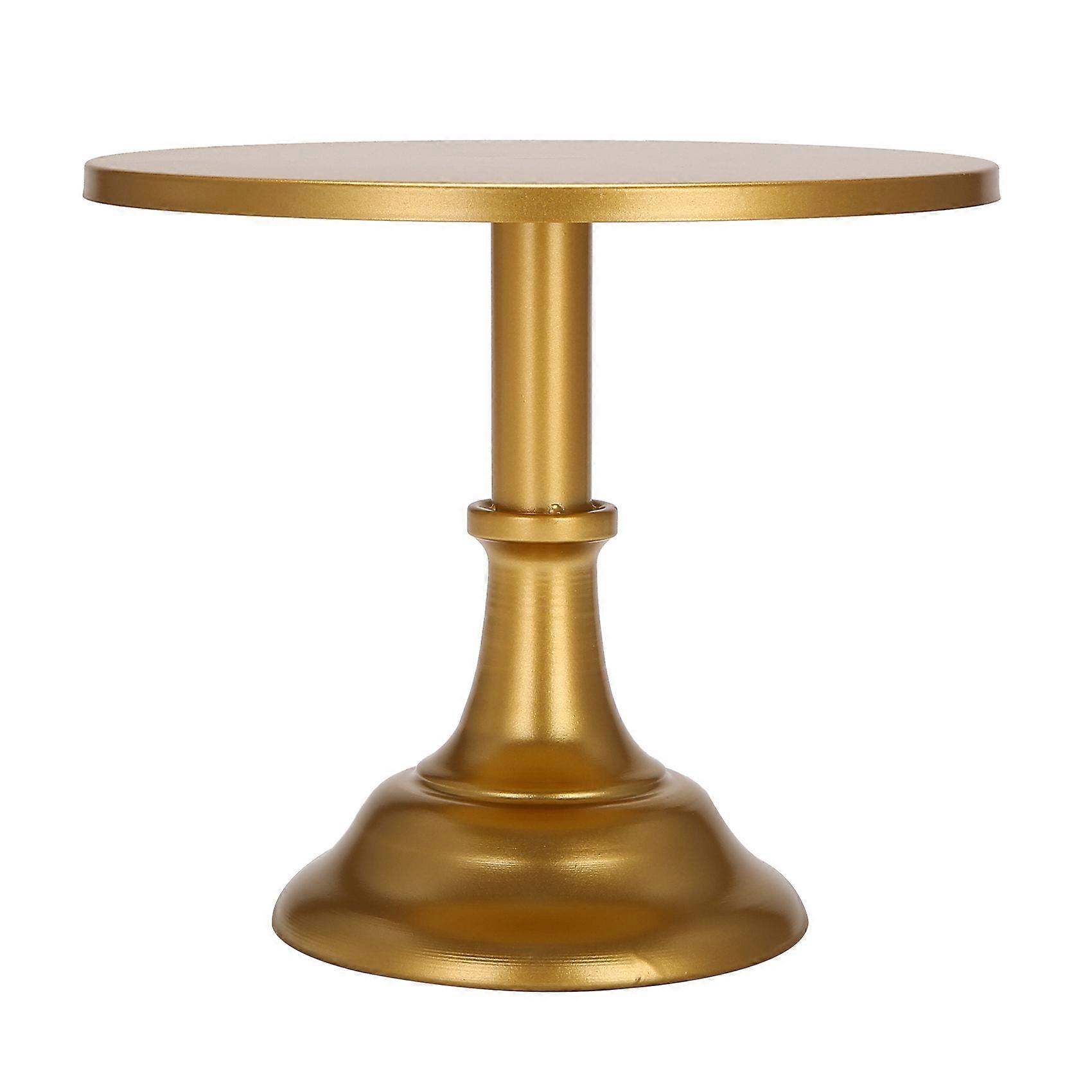 Metal Iron Cake Stand Round Pedestal Dessert Holder Cupcake Display Rack Bakeware for Birthday Wedd