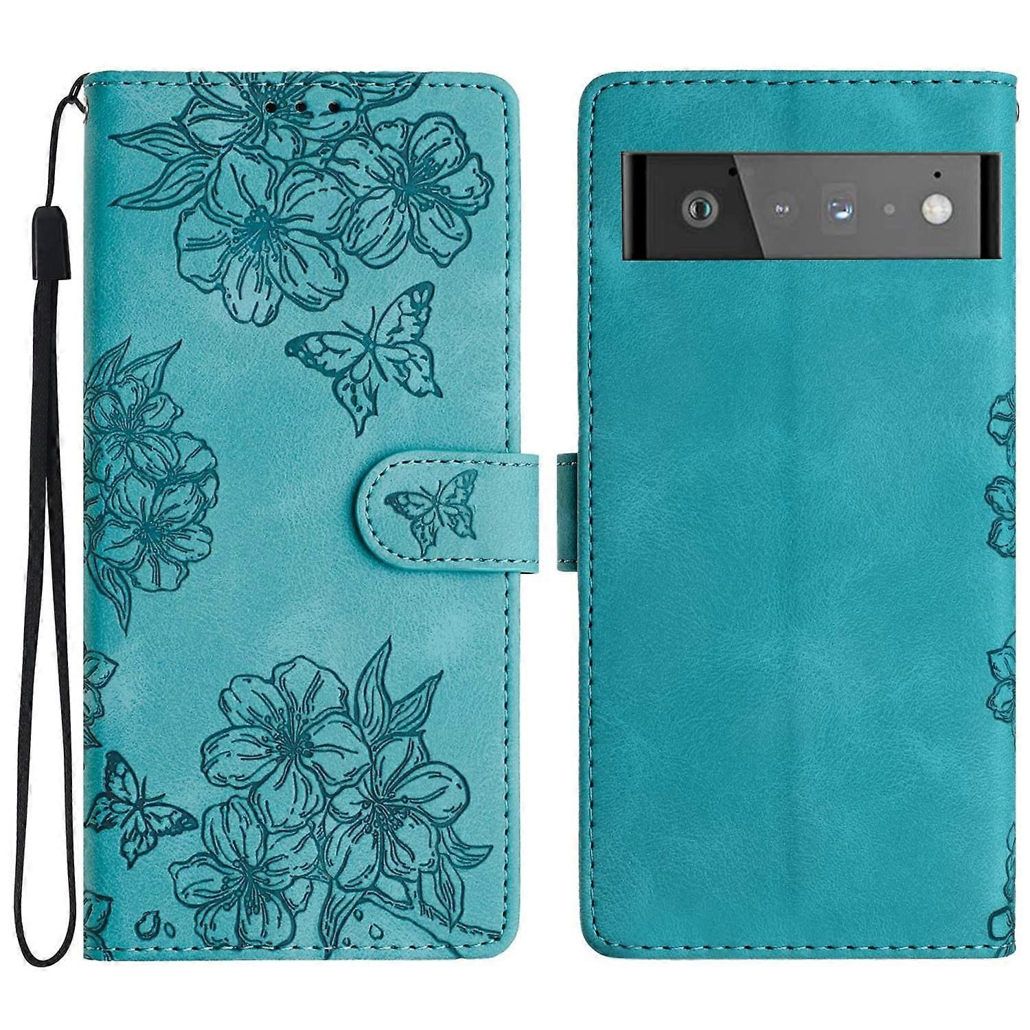 Cherry Blossom Butterfly Case For Google Pixel 6 Pro