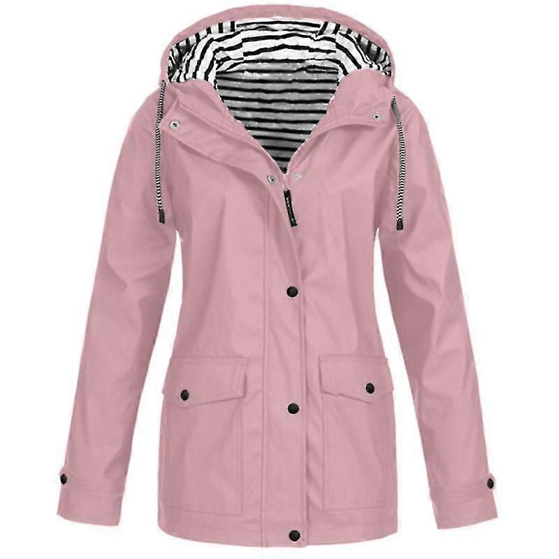 Waterproof Raincoat Ladies Outdoor Wind Rain Forest Jacket Coat