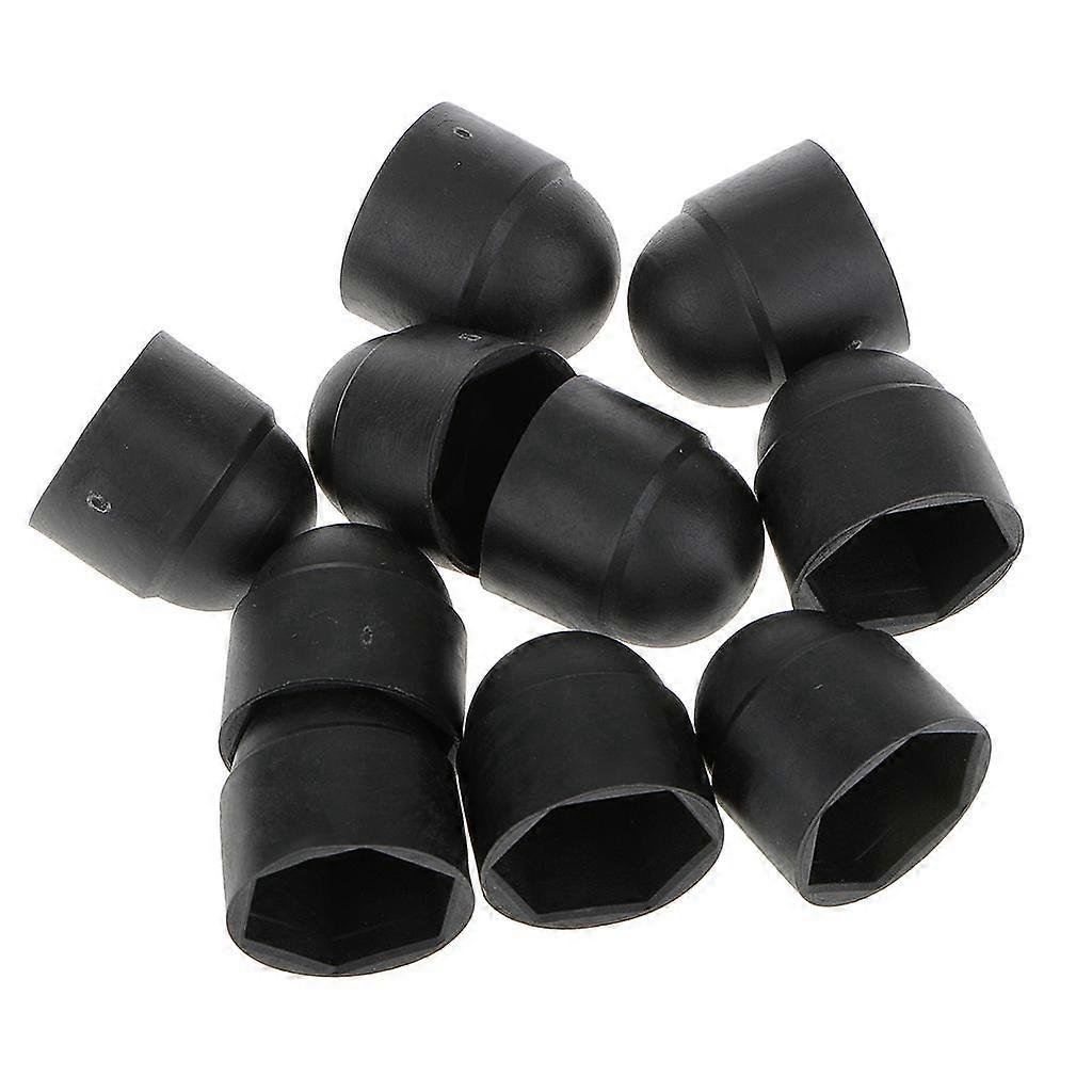 3x Set of 10 M6/M8/M10 Dome Head Nut Protective Caps, Hex Hexagon Nut Covers Protection Caps
