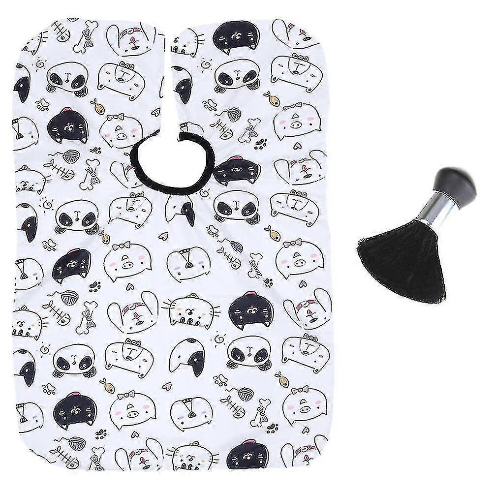 ילדים ילד תספורת ספר קייפ מספרה קייפ אנטי סטטי גלימה עם צוואר Duster1pcs