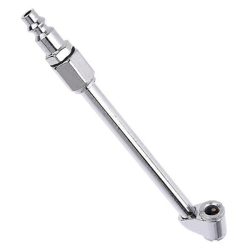 Auto LKW Reifen Inflator Chuck Luft Kompressor Pumpe Lock On Düse Dual Head 1/4 "