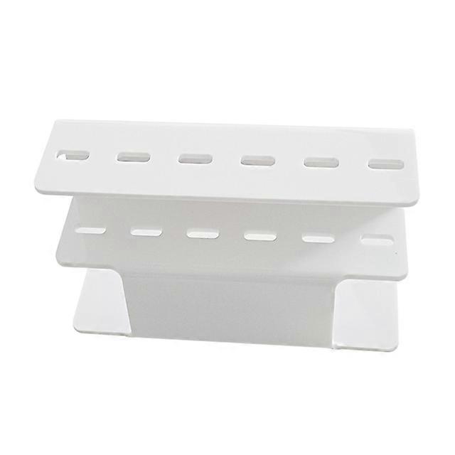 Acrylic Eyelash Tweezers Storage Holder Stand 6 Holes Convenient Tweezers Stand Shelf Hold Eyelash Extension Tattoo Makeup Tool