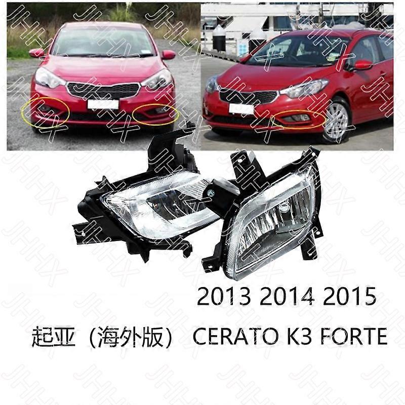 Compatible Cerato K3 (Overseas Version) Forte 2013 2014 2015 Front Fog Lamp Front Bumper Lamp Assembly