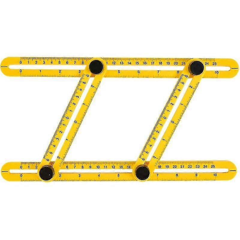 Universal Angle Tool - Optimized Aluminum Jig Tool - Easy To Use Metal Multi-angle Ruler - Ultimate Woodworking Gift
