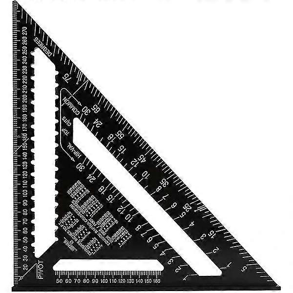 Inch Imperial Triangle Protractor - Aluminum Alloy Triangle