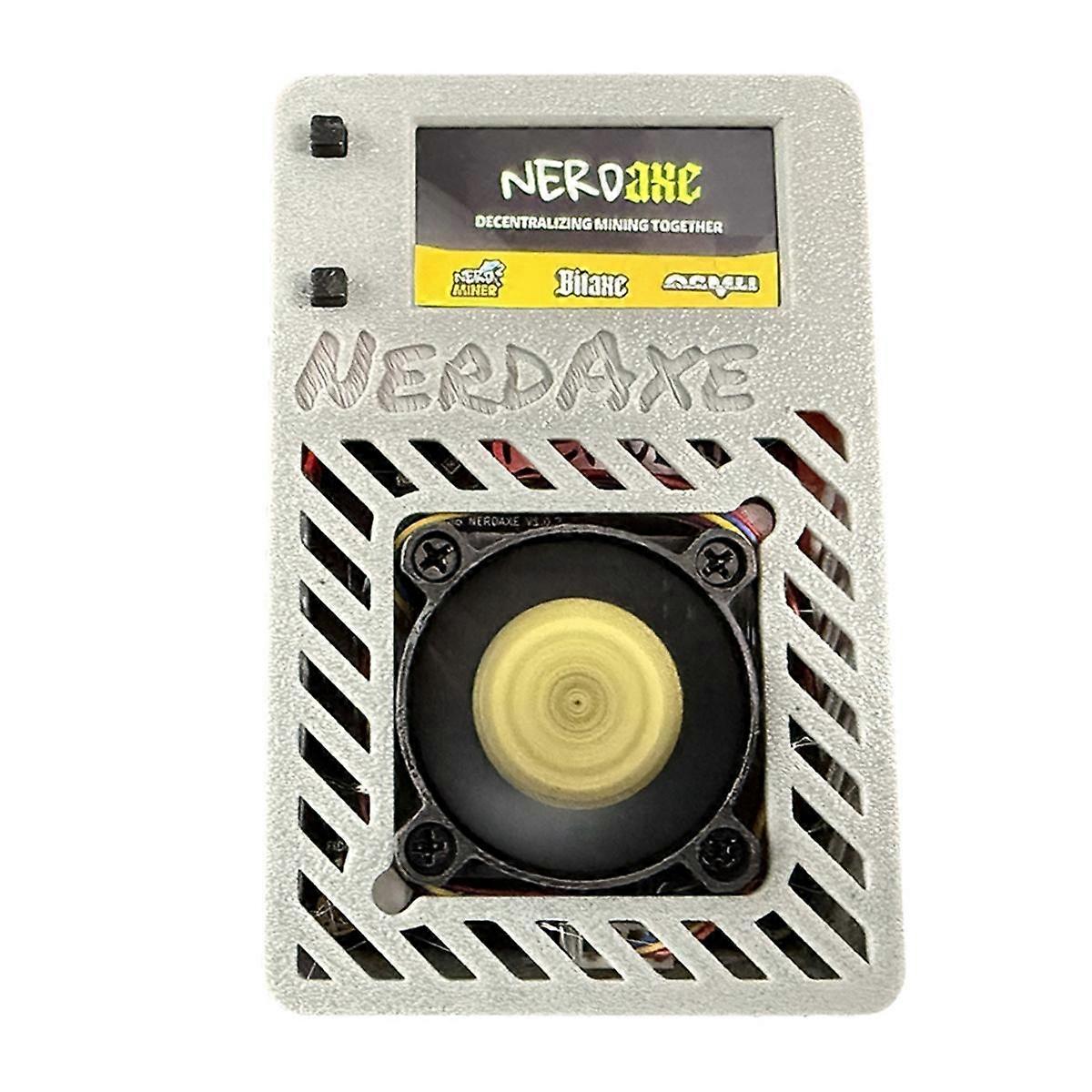 NerdAxe Miner Nerdminer with Display 500Gh/S S19XP BM1366 ASIC Bitaxe Bitcoin MicroMiner Lottery M