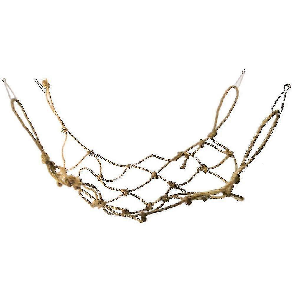 Parrot Cage Net Toy Bird Hanging Climbing Swing Standing Hammock Pet Accessory Yuanxi