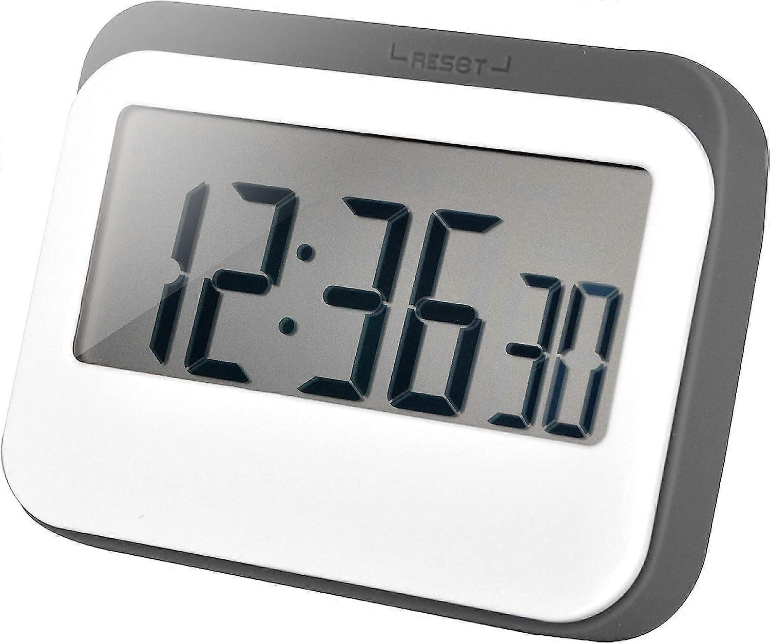 Digital Timer Alarm Clock Kitchen Timer Large LED Display Magnetic Design Replaceable Battery for Kids and Elderly