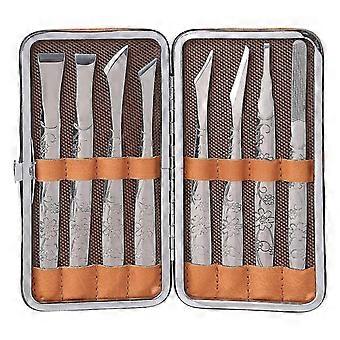 8pcs Callus Rasp File Shaver Foot Hard Tough Skin Corn Remover Pedicure Tool