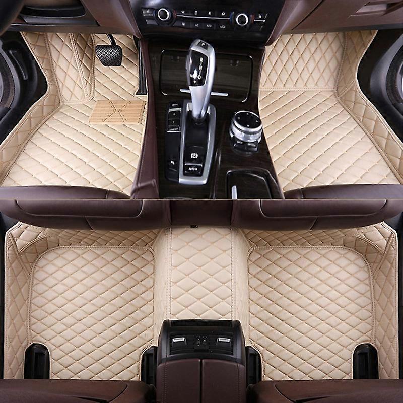 Car floor mats 99% model PU leather full coverage protection premium performance padding