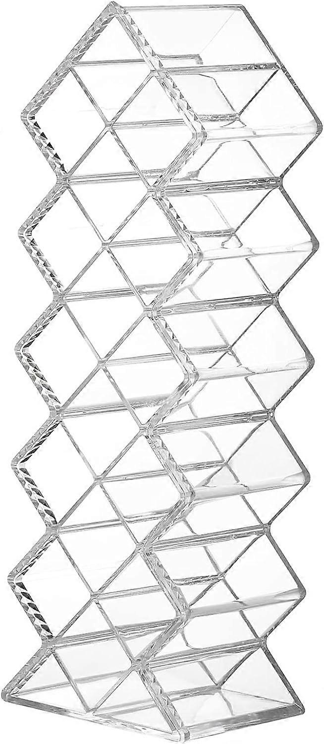 Lipstick Organizer Tower with 16 Grids - Makeup Display and Holder
