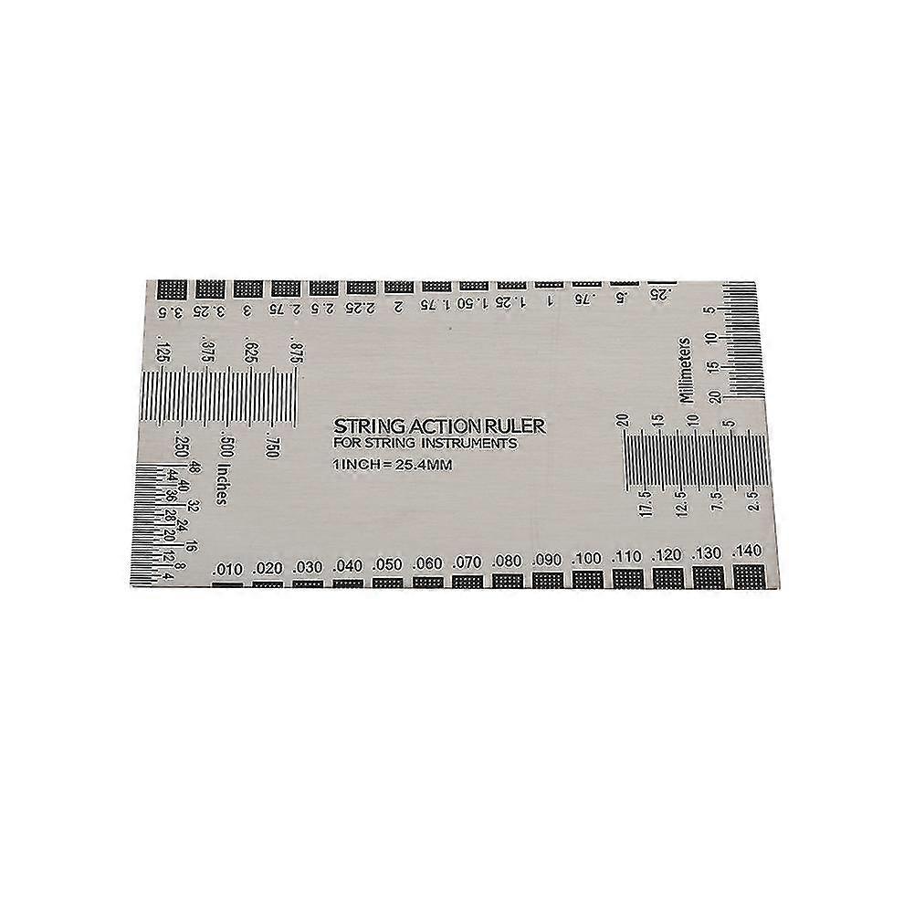 Guitar String Gauge Tool With Fret Protectors Set For Guitar Bass Instruments