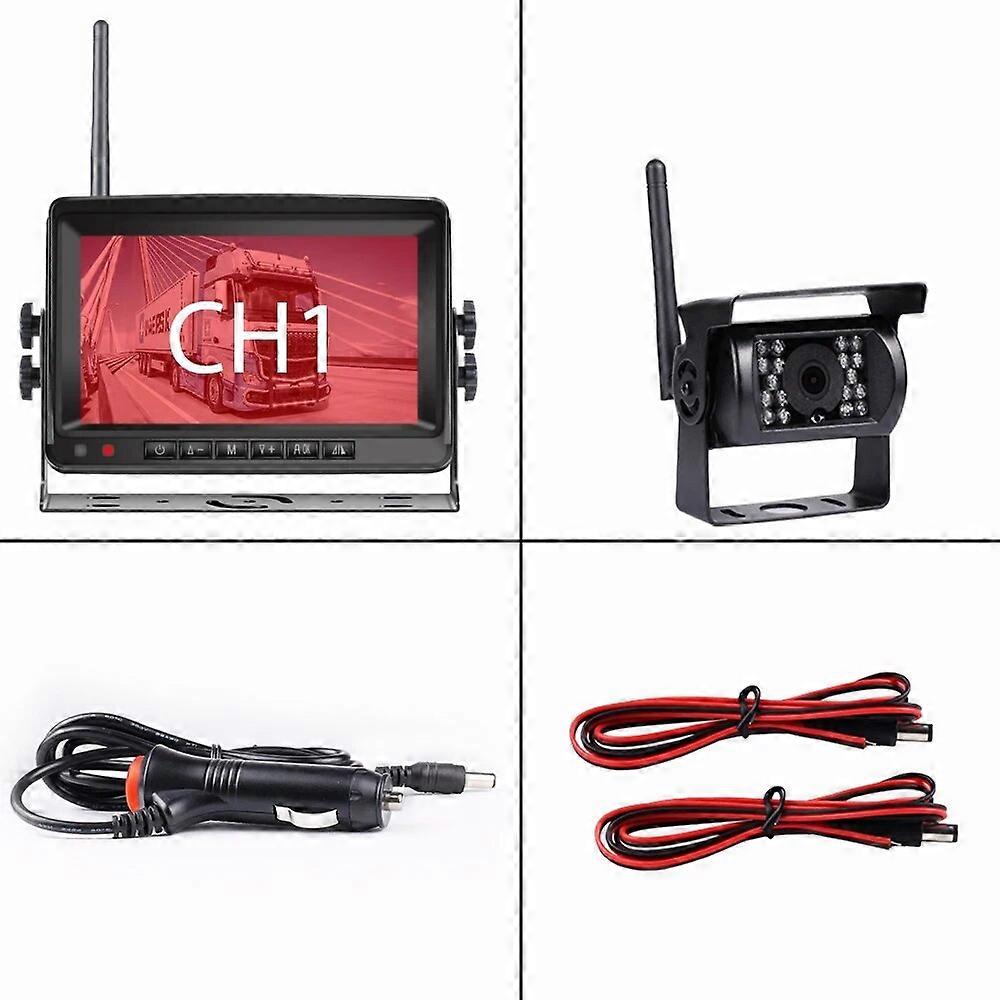 7 inch wireless car monitor screen reverse Vehicle monitors reversing camera screen for car monitor for auto Truck RV