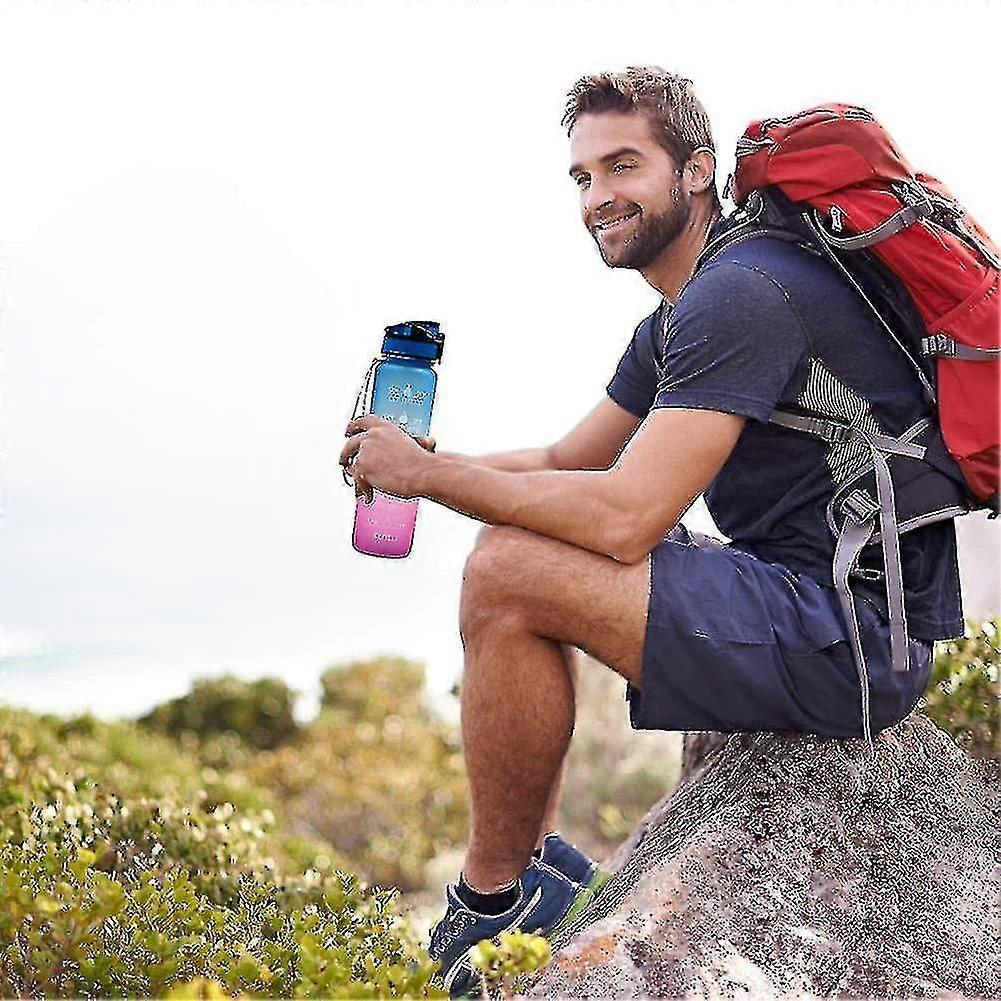 500ml Mini Portable Silicone Folding Ultralight Sports Bottle