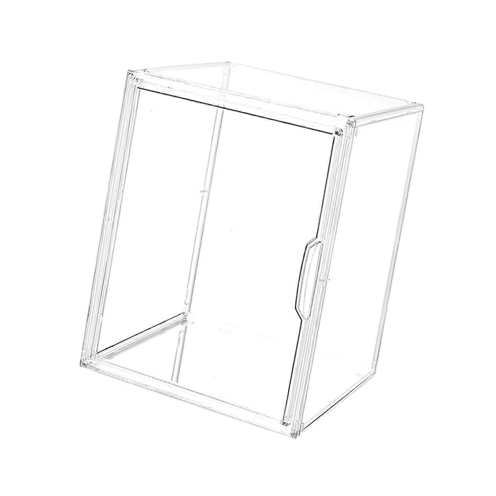 Clear Display Case Showcase Figures Display Stand for Toy Perfume Miniatures Single layer