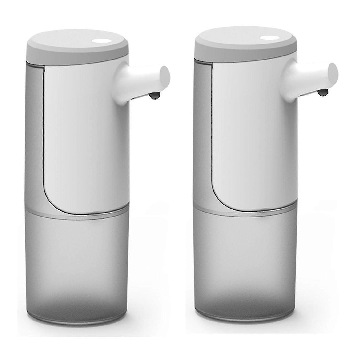 2x Automatic Dispenser 450ml Less Foaming Dispenser Hands- Usb Charging Electr