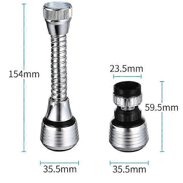 360 Rotate Swivel Water Saving Tap Aerator Faucet Nozzle Filter Kitchen