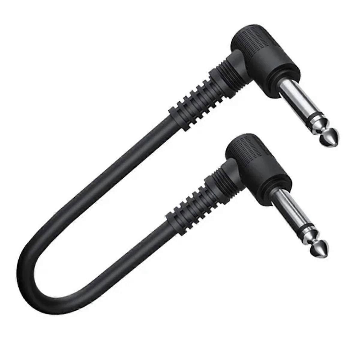 ペダルケーブル 楽器パッチコード 15cm エレキギターエフェクトワイヤー 音楽愛好家向け 演奏アクセサリー 1本