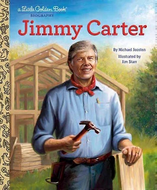 Jimmy Carter A Little Golden Book Biography by Jim Starr Paperback Book