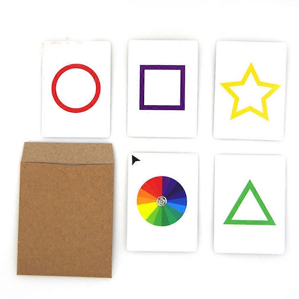 1set Rotating ESP Prediction Card Magic Tricks Close Up Stage Props Illusion Accessary Magie Magician Fancy Comedy Mentalism Toy