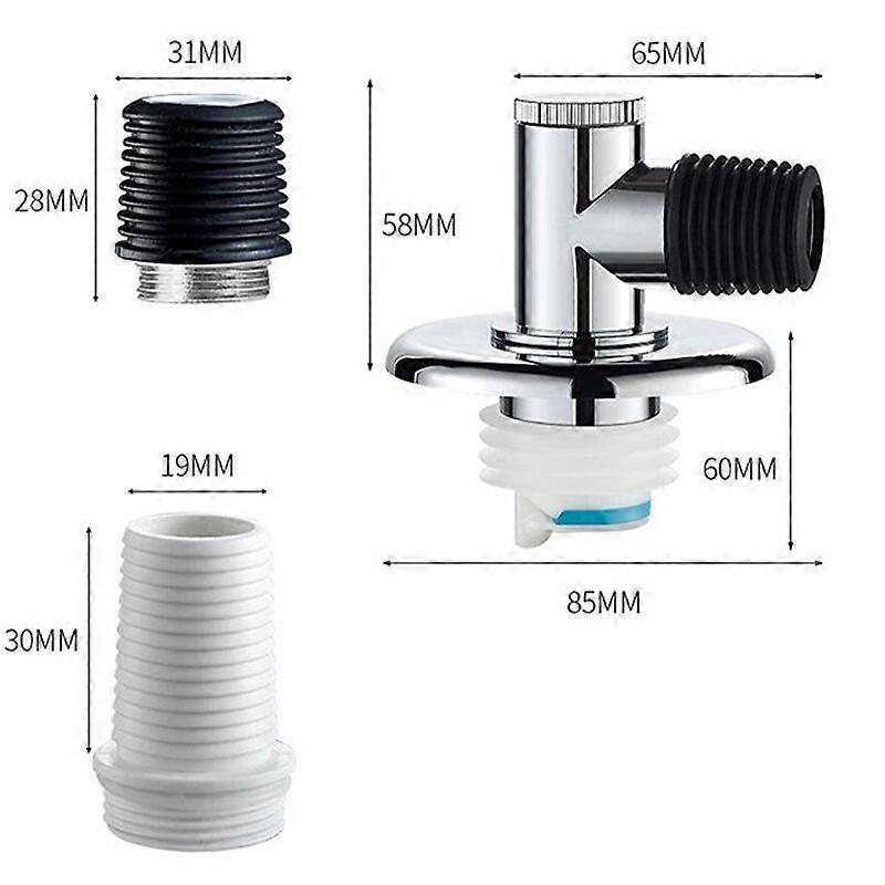 1/2pcs Anti-overflow floor drain Washing Machine Floor Drain Special Connectors Drain Pipe Sewer Deodorant Anti-Overflow WaterCraft Pipe Cleaners