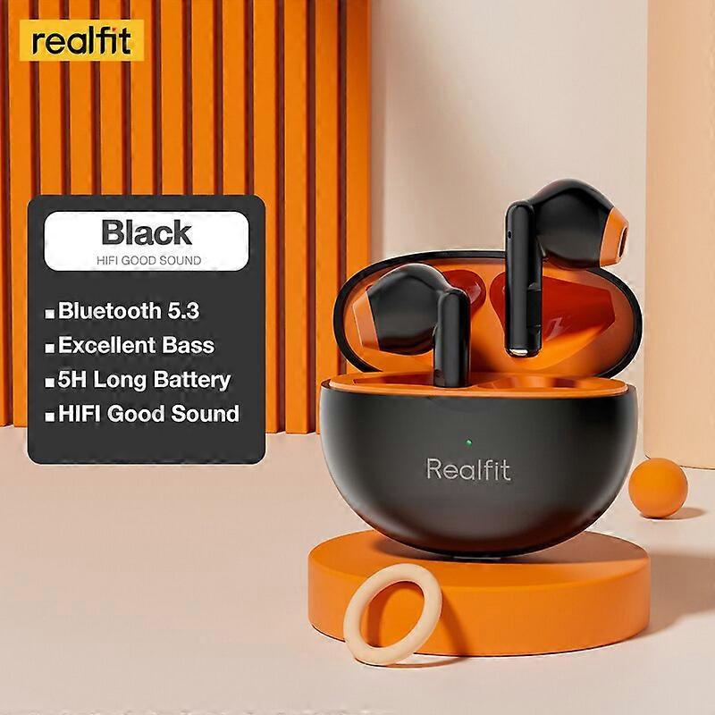 Realfit F2 Bluetooth Earphone Excellent HIFI Quality TWS Wireless Earbuds for Lenovo LP40 GM2 Pro Xiaomi realme Headphones & Headsets
