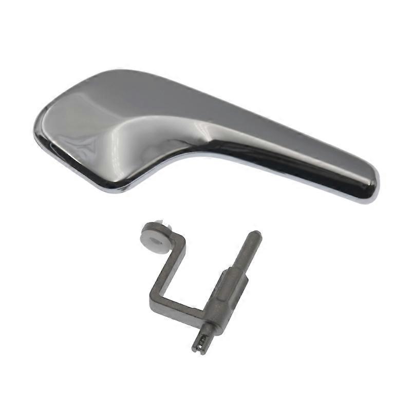 Interior Door Handle Inner Right/Left Door Handle with Connecting Rod for Auto