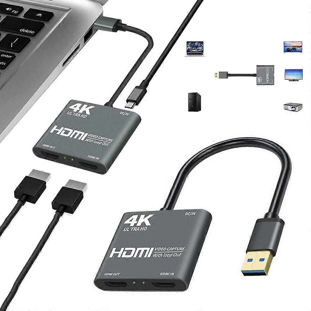Hdmi To Usb 3.0 Video Capture Card 1080p Hd Recorder Game/video Live Streaming
