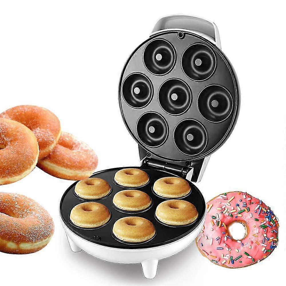 Ev donut yapıcı kahvaltı yapıcı kek yapıcı yuvarlak yumurta kek ekmek pişirme makinesi 1200w yüksek güçlü hızlı ısıtma fırın tava kahvaltı