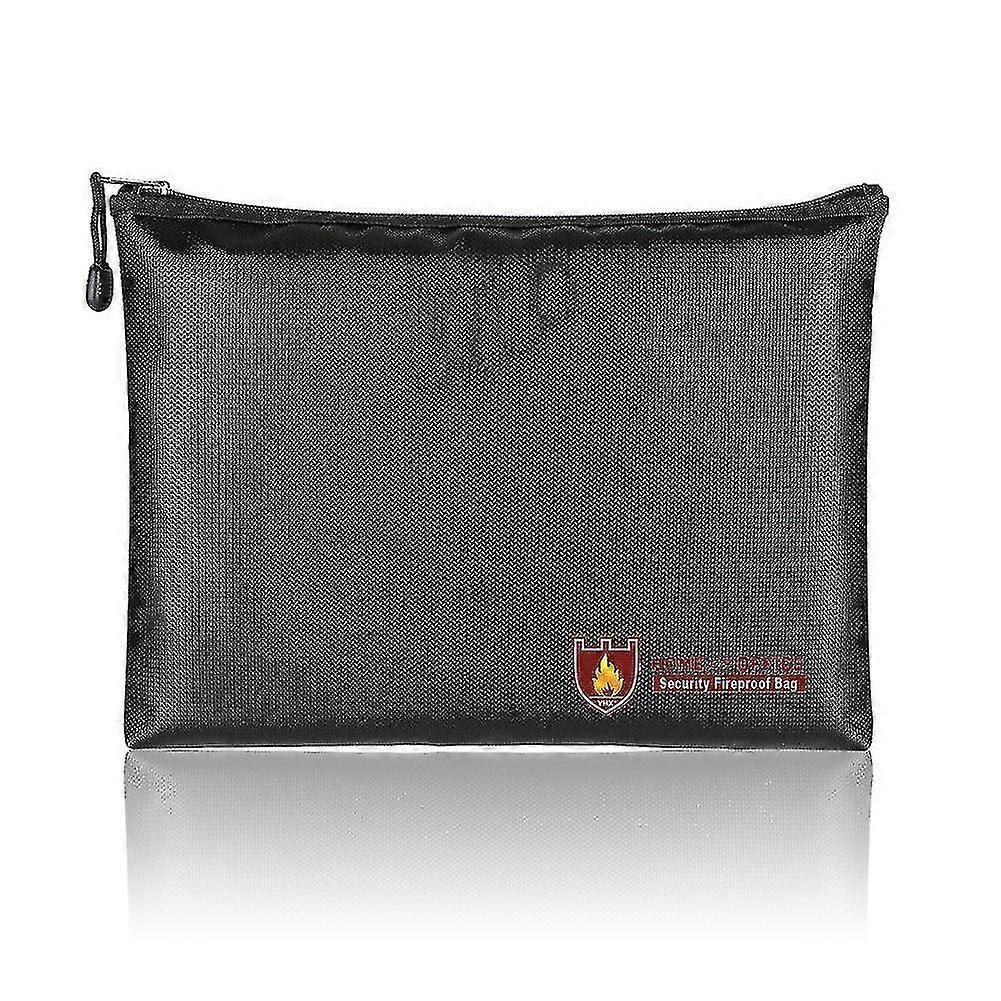 Fireproof Document Bag Fire Resistant Waterproof Envelope Pouch For Passport Money Files