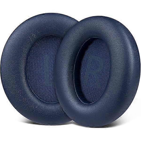 Earpads Replacement for Anker Soundcore Space Q45 Headphones, Ear Pads Cushions with Softer Protein Leather, Noise Isolation Foam - Blue