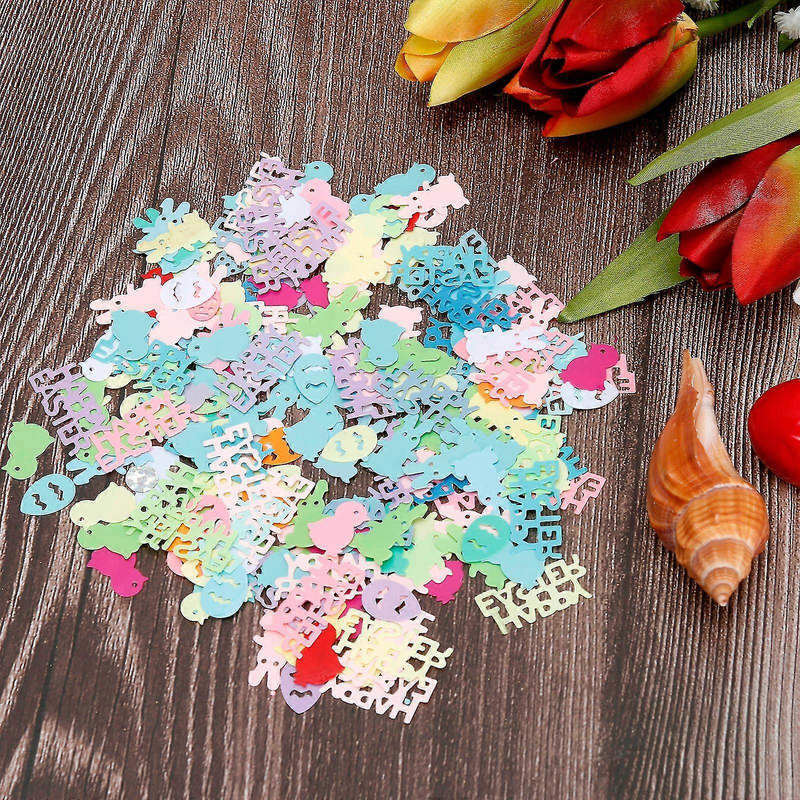 Eggs Bunny Chick Happy Easter Mixed Confetti Home Decoration