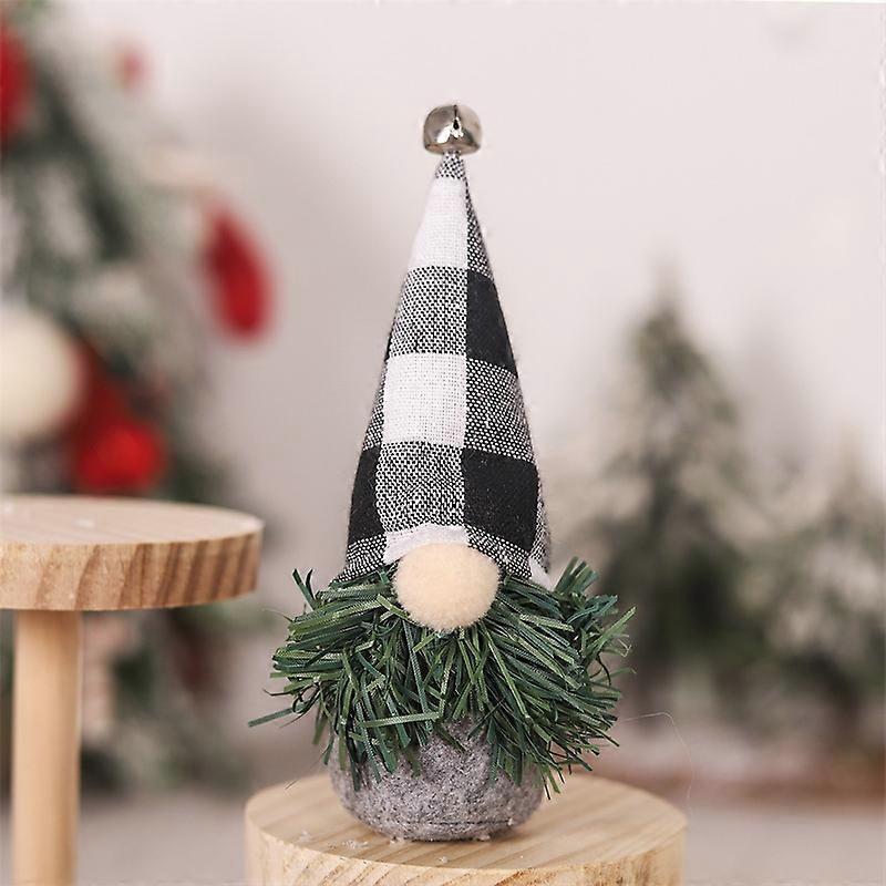 1Pcs Faceless Doll Knitted Hat Gnome Doll Xmas Merry Christmas Decorations For Home Dwarf Rudolph Do